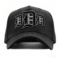 Casquettes Baez ajustables à 5 panneaux avec logo brodé 3D personnalisé en daim, qualité originale 100% neuve, bord incurvé, puce NFC, vente en gros