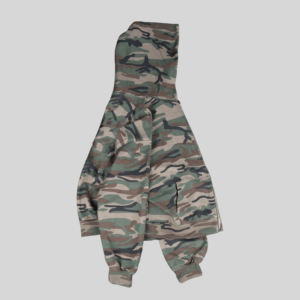 Felpa <span class=keywords><strong>con</strong></span> <span class=keywords><strong>Cappuccio</strong></span> Oversize Personalizzata da <span class=keywords><strong>Uomo</strong></span>, Stile Camouflage, <span class=keywords><strong>con</strong></span> <span class=keywords><strong>Zip</strong></span>, Pesante, Streetwear - Product Image 3