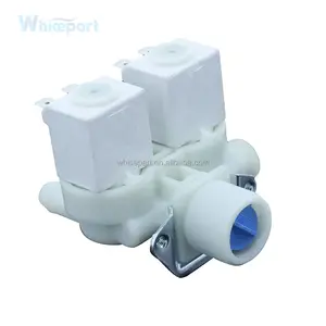 220-240V 50/60HZ WV-62C 90 Derajat Kumparan Keramik Katup Masukan Kepala Katup Solenoid Air untuk Suku Cadang Mesin Cuci HANYU