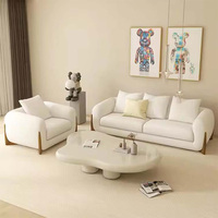 Sofá de Salón Contemporáneo con Brazos Redondos PZCN HOME Tuxedo para Casas Pequeñas, Muebles de Sala de Estar, Hotel, Apartamento, Oficina, Villa