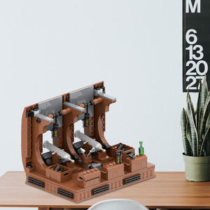 MOC5013 Juego de Cabina de Barco Pirata, Escombros de Naufragio, Bloques de Construcción Creativos, Accesorios de Escena Medieval MOC, Juguetes para Niños - Product Image 5