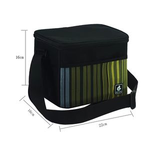 Sac à lunch isotherme au design tendance avec fermeture éclair et poignée, sac isotherme réutilisable, sacs thermiques, pochette isotherme, idéal pour le camping - Product Image 4