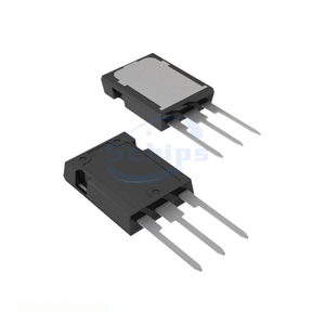 Online Electronic Components STY60NM60 MOSFET N-CH 600V 60A MAX247 MAX247 Authorized Distributor Transistors - Product Image 1