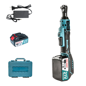 Llave de trinquete de alto par de 21V con caja de plástico y accesorios, llaves eléctricas, llave de impacto alimentada por batería - Product Image 1