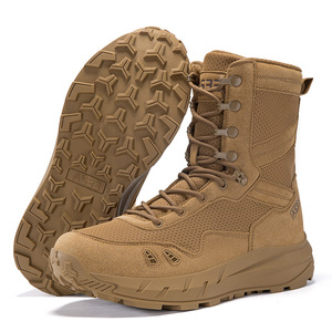 TSB108 Men Black AS33 High Top <b>Hiking</b> <b>Boots</b> Mesh Breathable Outdoor All Seasons Non Slip Durable Walking Shoes - Product Image 3