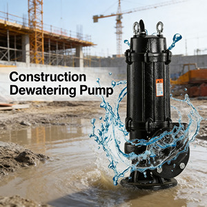 Pompe à eau submersible à haut débit, économie d'énergie, pour les eaux usées domestiques et le drainage urbain - Product Image 1