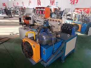 เครื่องจักรผลิตห่วงเหล็กชุบสังกะสีจากผู้ผลิตชั้นนำ เครื่องเจาะรูห่วงเหล็กแบนแบบซีเอ็นซี เครื่องขึ้นรูปห่วงเหล็ก - Product Image 4