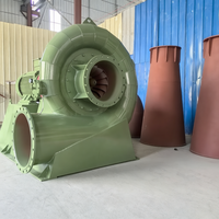 Générateur de turbine à roue Pelton 75 kW avec types de flux mixte Francis, Kaplan, oblique et axial pour centrales hydroélectriques
