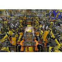 Machine de production de voitures électriques, robot soudage par points pour la vente, v