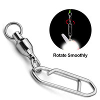 Mountain for Stainless Steel High-Speed Bearing Swivels Figure-Eight Rings Return-Type Pointed Pin Carp Lure Fishing Tackle