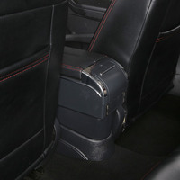 Boîte de rangement intérieure Vtear en ABS avec accoudoir, porte-gobelet USB et décoration de style avant pour Suzuki EVERY 2015-2025