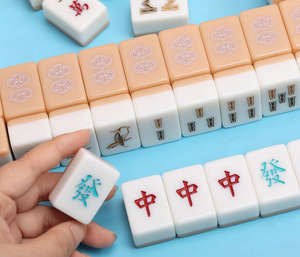 Plaque de mahjong personnalisée de haute qualité avec logo, joueurs chinois, pour usage domestique ou cadeaux d'accueil professionnels - Product Image 5