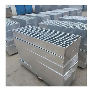 Best Quality Pressed Steel Grating From Manufacturer Fast Shipping Steel Grating Floor Grating With Checkered Plate