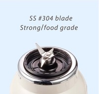Retro Stijl Draagbare Juicer Mixer Molen 300 W