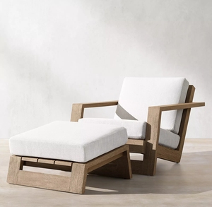 Ensemble de canapés en teck massif, <span class=keywords><strong>moderne</strong></span>, pour l'extérieur, le <span class=keywords><strong>jardin</strong></span>, la villa, la cour, le <span class=keywords><strong>salon</strong></span> et l'hôtel, imperméable et respectueux de l'environnement - Product Image 5