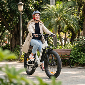 Bicicleta Eléctrica de 48V 20Ah 250D con Llantas Gruesas, Frenos de Disco Hidráulicos, Portaequipajes Trasero y Suspensión para Viajes Urbanos, 26 Pulgadas, Aluminio, Disponible en Almacén de Australia - Product Image 5