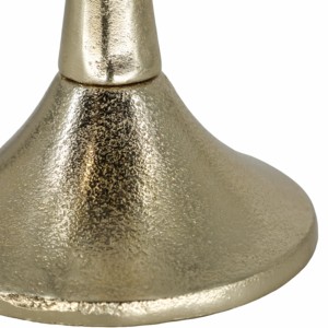 Portacandele alto in vetro a calice per centrotavola, votivo o a pilastro, decorazione per la casa - Product Image 6