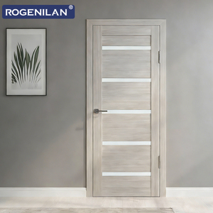 Portes battantes insonorisées minimalistes Rogenilan, portes intérieures en bois, économie <span class=keywords><strong>d</strong></span>'énergie, <span class=keywords><strong>porte</strong></span> de séparation à vendre - Product Image 2