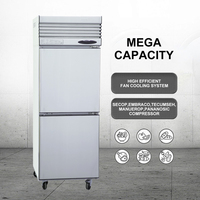 Redbowl Congélateurs verticaux personnalisés de haute qualité Mega Capacity Commercial Meat Display Prix du réfrigérateur en usine