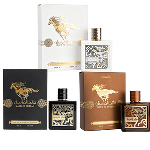 Profumo Arabo da Uomo EDP 90ml Aromatico Legnoso Ananas <span class=keywords><strong>Zafferano</strong></span> Gelsomino Abete Ambra Legno di Cedro Oud Ingrosso - Product Image 1