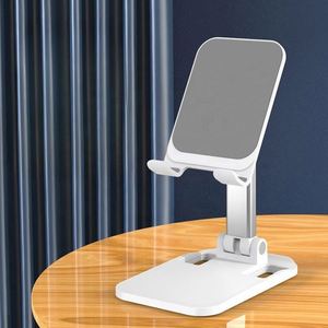 Custom <b>Adjustable</b> Cell Phone Stand for <b>Desk</b>, Folding Mobile Holder, <b>Height</b> and Angle <b>Adjustable</b> Phone Dock - Product Image 2