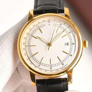 Reloj de Hombre de Lujo de Alta Gama, Original, de Primera Calidad, Popular, con Correa de Cuero, Mecánico, Diseño Simple y Moderno - Product Image 3