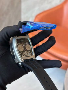 Montre mécanique pour homme de qualité supérieure avec boîtier en alliage et mouvement automatique à tourbillon - Product Image 6