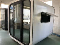Cabine mobile élégante pour Pod familiale, espace de bureau, atelier et magasin, Certification CE