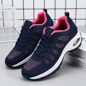 Fashion Trend Men Women Mesh Shoes Round <b>Toe</b> Flying Fabric Breathable Mesh Upper EVA Midsole Lightweight Walking/Running Shoes - Product Image 3