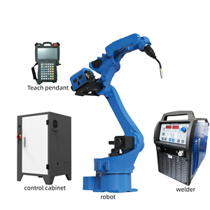Fabricant de bras robotisés industriels à 6 axes sur mesure OEM/ODM pour le soudage à l'arc, charge utile de 6 kg - Product Image 2