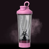 Tasses à café auto-mélangeuses électriques en plastique AS sans BPA de 700 ml, personnalisables, avec agitation magnétique paresseuse – Vente en gros