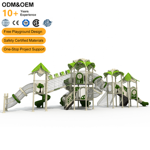 Équipement de terrain de jeu extérieur commercial en métal pour enfants, grand toboggan scolaire, pour 2 à 12 ans, pour grands parcs 2026 - Product Image 2