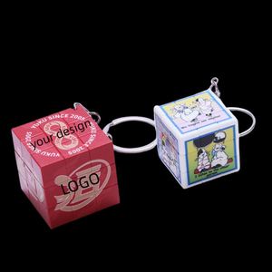 Llavero Cubo Mágico, Mini Cubo Mágico Creativo, Juego de Rompecabezas Educativo para Niños - Product Image 1