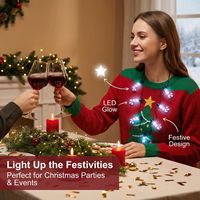 Bastones de Caramelo Navideños de Plástico con Luces LED de 90cm, Decoraciones de Collar Brillantes, Novedad en Venta para Fiestas de Navidad y Año Nuevo