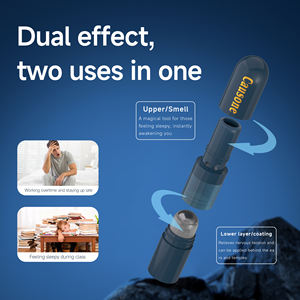 Inhalateur <span class=keywords><strong>nasal</strong></span> 2 en 1 de Thaïlande, 2 pièces/boîte, huile essentielle de menthe poivrée à base de plantes de qualité supérieure, contre la fatigue, la somnolence, rafraîchissant, bâton <span class=keywords><strong>nasal</strong></span> - Product Image 2