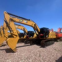 Excavatrice sur chenilles hydraulique CAT336GC d'occasion, 36 tonnes, 95% neuve, spécifications originales élevées, grande taille, avec certification CE
