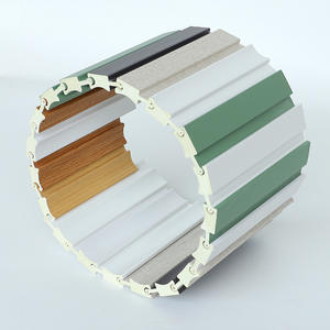 Panneau mural de plaque de grille rotative solide en fibre de conception géométrique moderne usine vente en gros arc cylindrique de forme convexe concave - Product Image 1