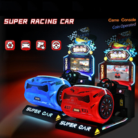 Simulation de voiture de course 3D haute définition, jeu vidéo d'arcade, jeu de pièces de monnaie, machine d'équipement électromécanique