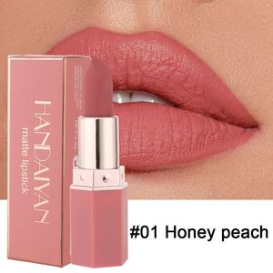 Lápiz Labial Handaiyan, 6 Colores Mate, No se Desprende, No se Pega a la Taza, Larga Duración, Hidratante, Resistente al Agua - Product Image 2