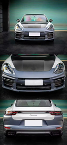 ชุดแต่งรอบคันสำหรับ <span class=keywords><strong>Porsche</strong></span> <span class=keywords><strong>Panamera</strong></span> 971.1 ปี 2017-2020 รุ่นปรับโฉมเป็น 971.2 ปี <span class=keywords><strong>2023</strong></span> สไตล์ <span class=keywords><strong>Turbo</strong></span> <span class=keywords><strong>S</strong></span> พร้อมกระจังหน้า ฝากระโปรง กันชน แบบ Plug and Play - Product Image 3