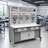 Nouvelle station de formation PLC hydraulique pneumatique métallique prête à l'emploi pour les centres de compétences industrielles