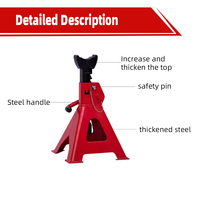 Support triangulaire pliable pour voiture, type tabouret, gain de place, pour garage familial et entretien quotidien des véhicules