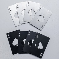 Ouvre-bouteilles en acier inoxydable personnalisés de taille de carte de crédit ébauches d'artisanat en métal pour la sublimation pour ouvre-boîte de vin de bière