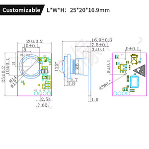 กล้องโมดูลขนาดเล็ก USB2.0 ความละเอียด 1080P 2MP OV2710 FHD ขายดีจากโรงงาน รองรับแสงน้อย ใช้งานได้ทันที ไม่ต้องติดตั้งไดรเวอร์ - Product Image 5