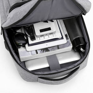 Mochila para estudiantes de negocios de nailon personalizada con USB, mochila escolar impermeable para acampar, viaje, deportes, mochila para ordenador portátil para hombres y mujeres - Product Image 6