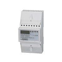 Bloqueur de compteur électrique, boîte de compteur KWH, compteur d'énergie électrique triphasé 40a 10a AC DC