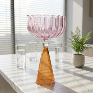 Sustainable Heat-Resistant Nordic Borosilicate Glass Stemware Collection <b>Cup</b> for Party & Graduation Gifts & Promotional Use - Product Image 1