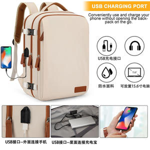 กระเป๋าเป้สะพายหลังแล็ปท็อปแฟชั่นแบบข้ามพรมแดนสำหรับเด็กผู้หญิงกระเป๋านักเรียนใหม่พร้อมคุณสมบัติการจัดเก็บสำหรับการเดินทาง-เป็นจุดโรงงาน - Product Image 2