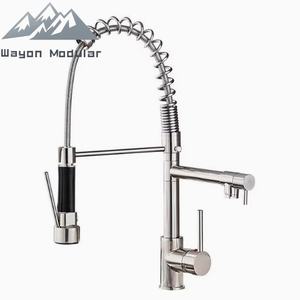 <span class=keywords><strong>Robinet</strong></span> de <span class=keywords><strong>cuisine</strong></span> moderne Wayon avec douchette à ressort en acier, contrôle de la température eau chaude et froide pour maison de luxe - Product Image 6
