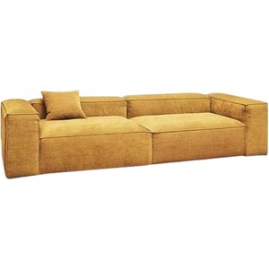 Juego de muebles de sofá minimalista con respaldo alto para oficina, sala de cine, sofá de embalaje comprimido moderno de lujo de Italia para ocio y sala de estar - Product Image 6